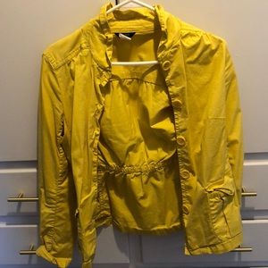 J.Crew size 4 yellow jacket